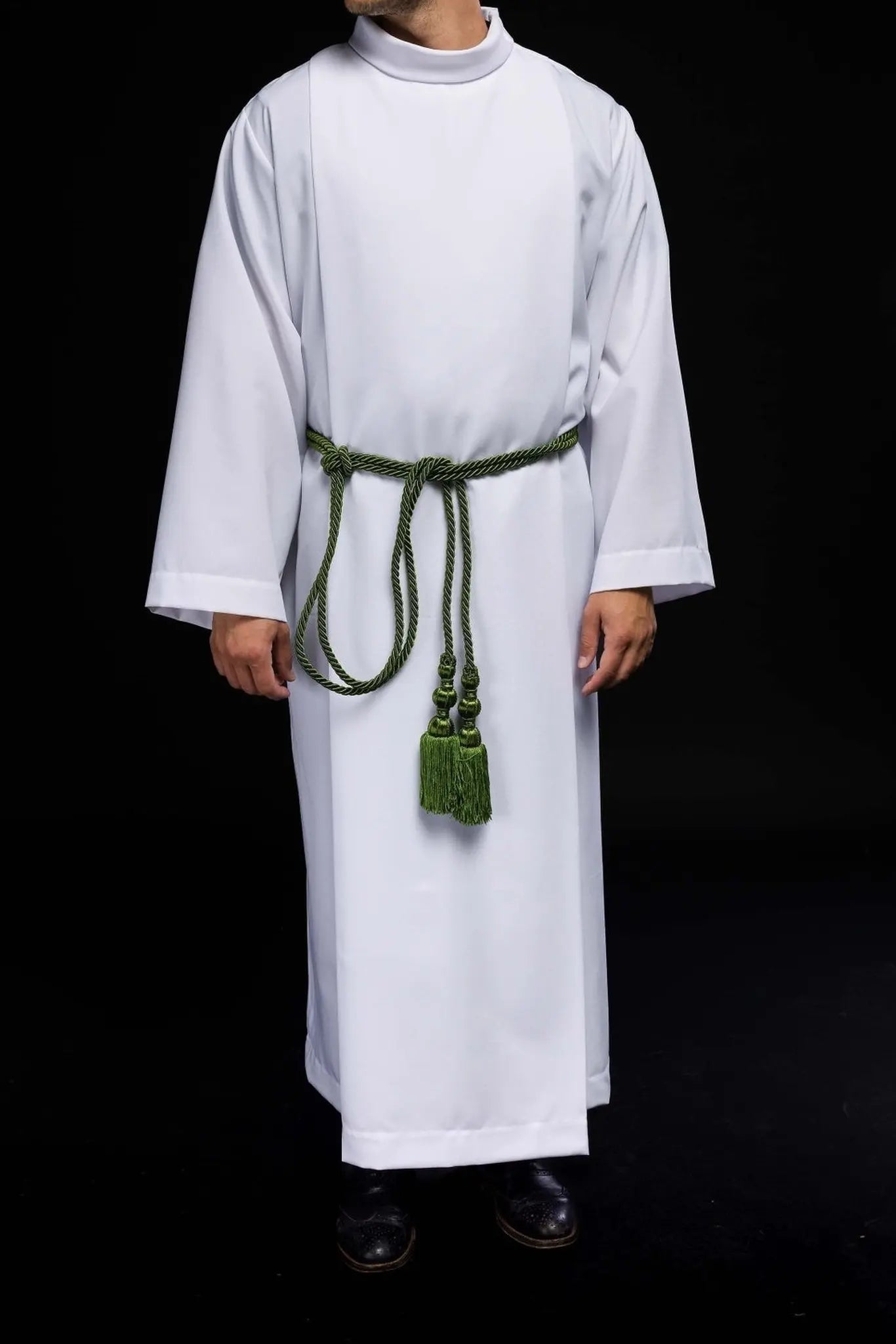 Ceinture liturgique verte