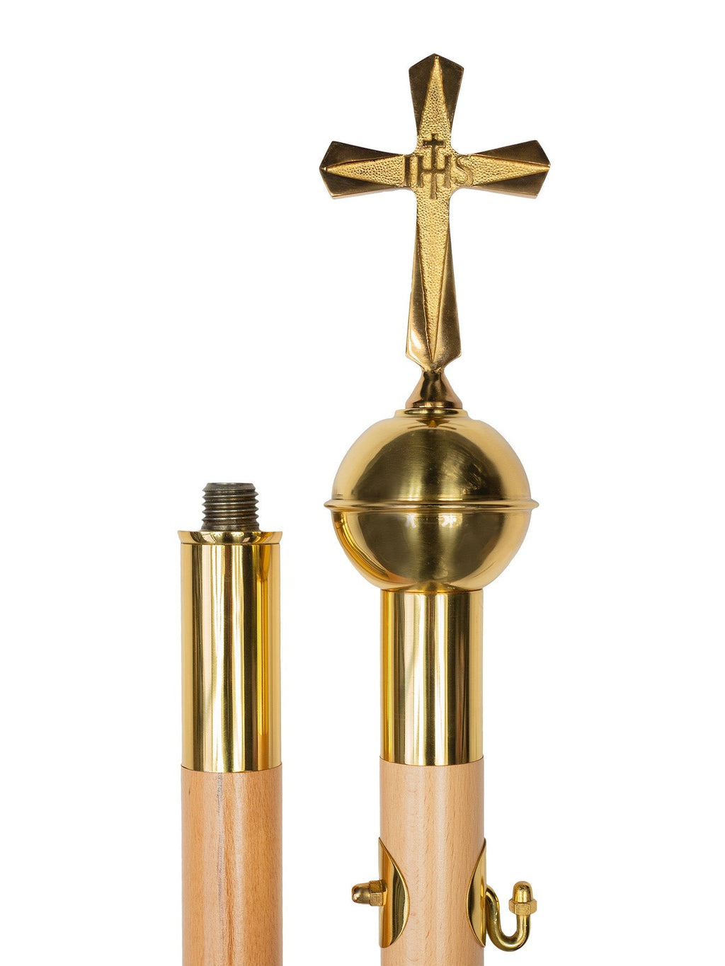 Drzewce do baldachimu skręcane