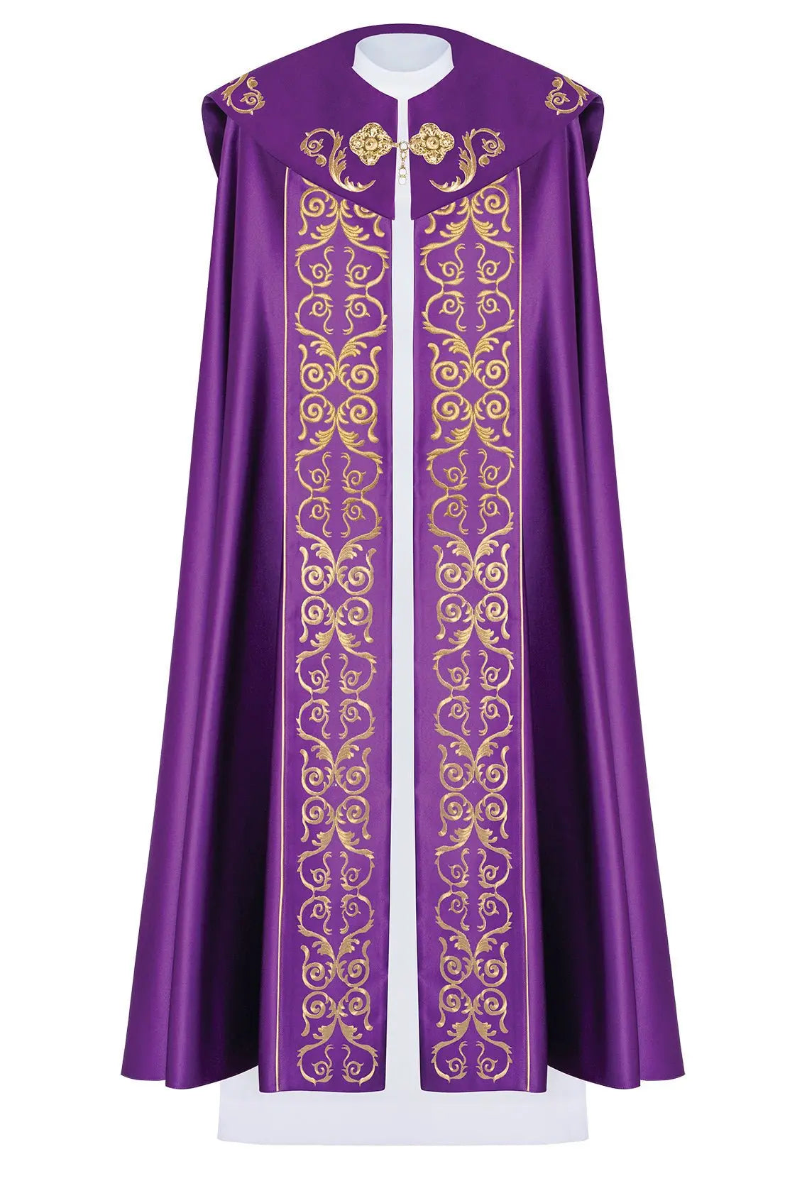 Liturgical cape with rich IHS monogram