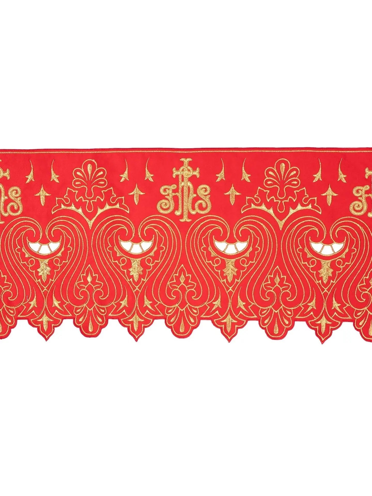 Mètre avec broderie avant IHS Rouge
