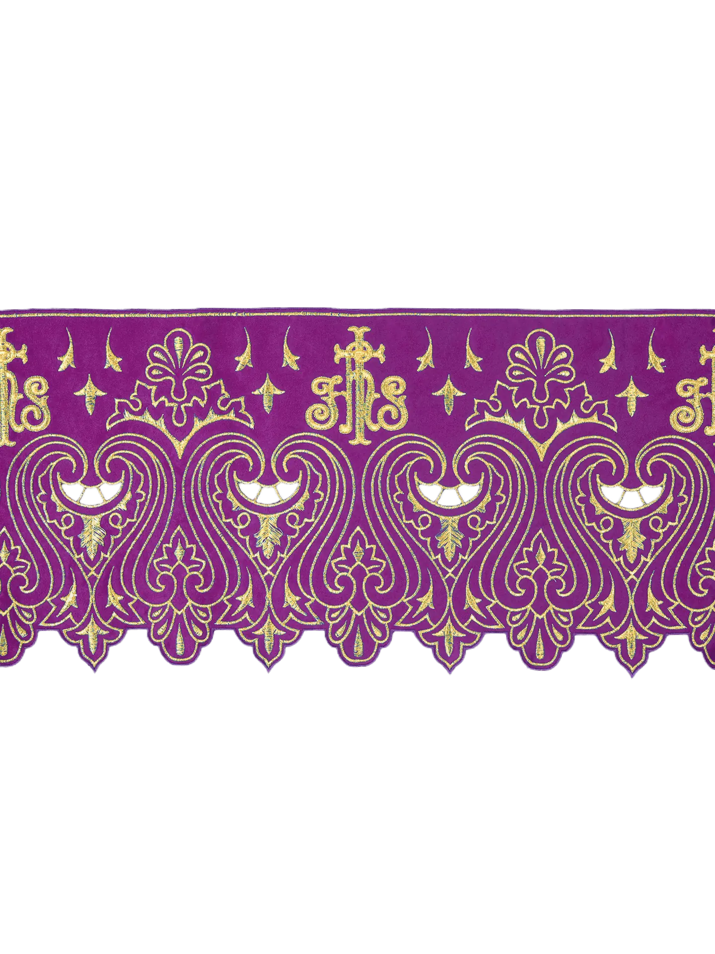 Mètre avec broderie avant IHS Violet