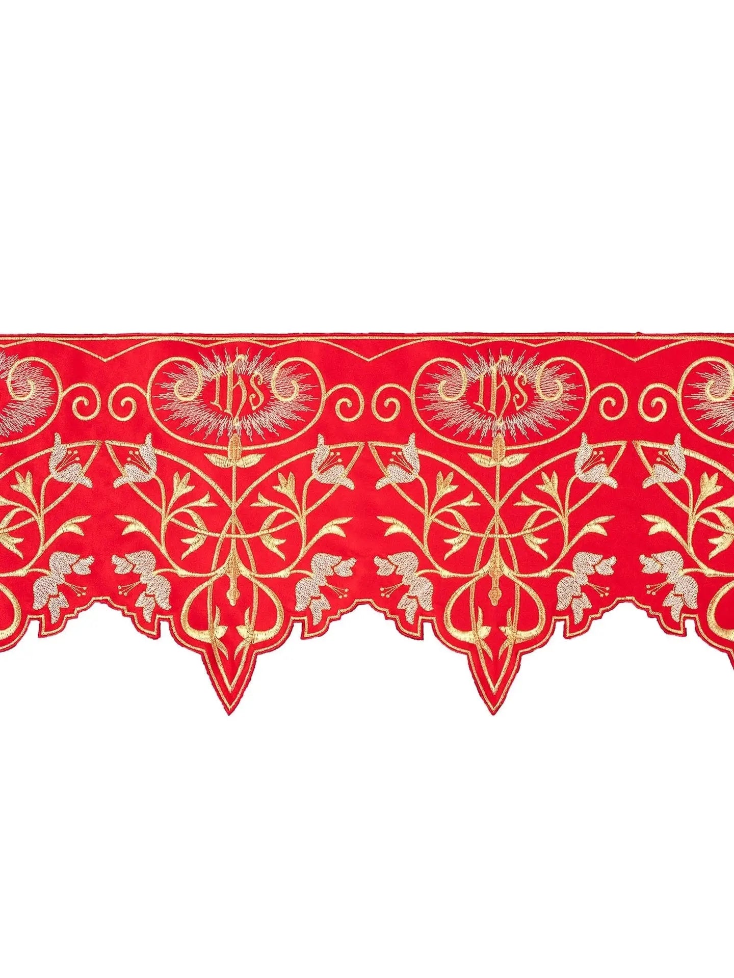Mètre avec monogramme IHS en rouge