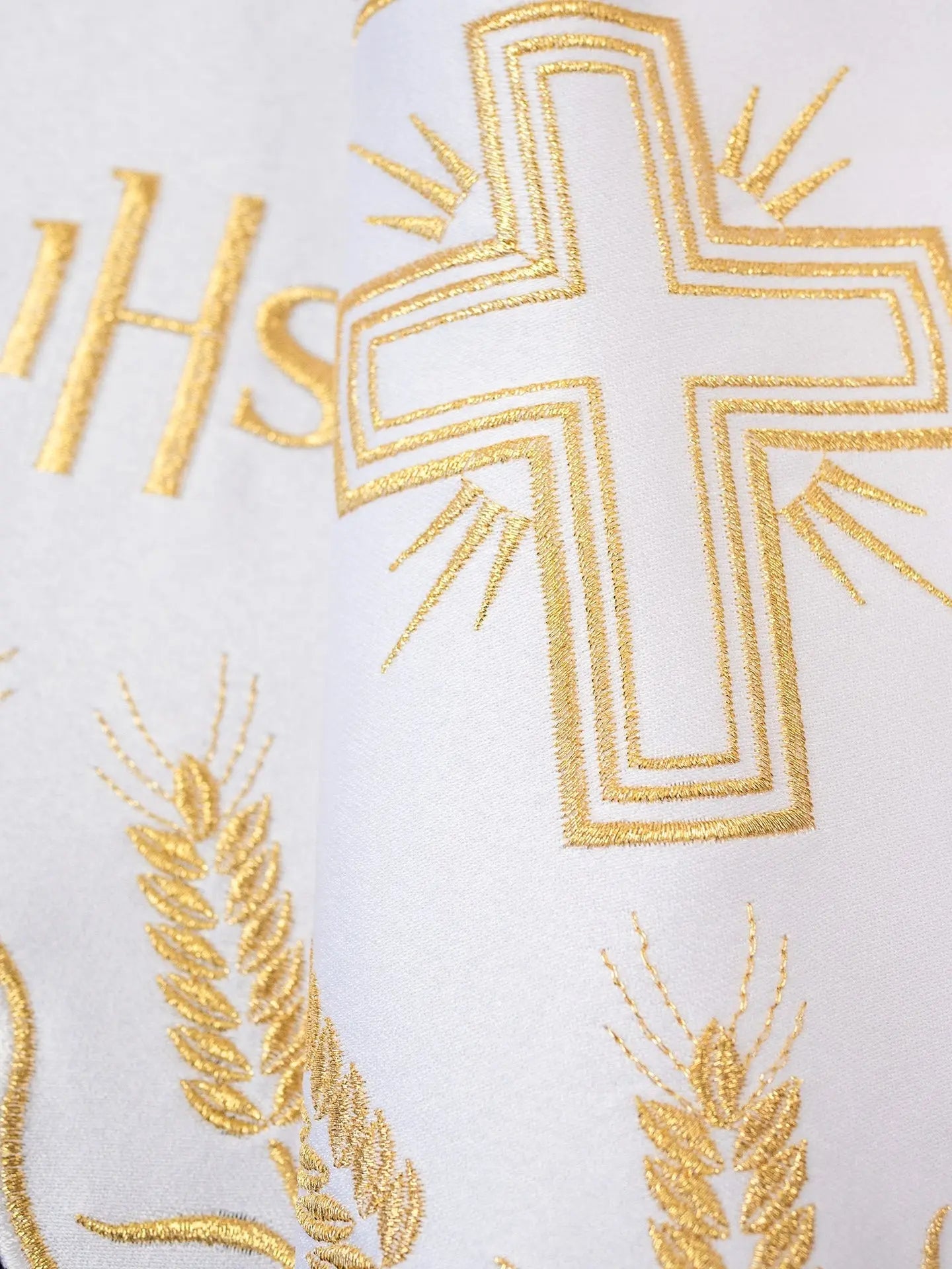Mètre avec monogramme IHS en couleur avec motif de croix