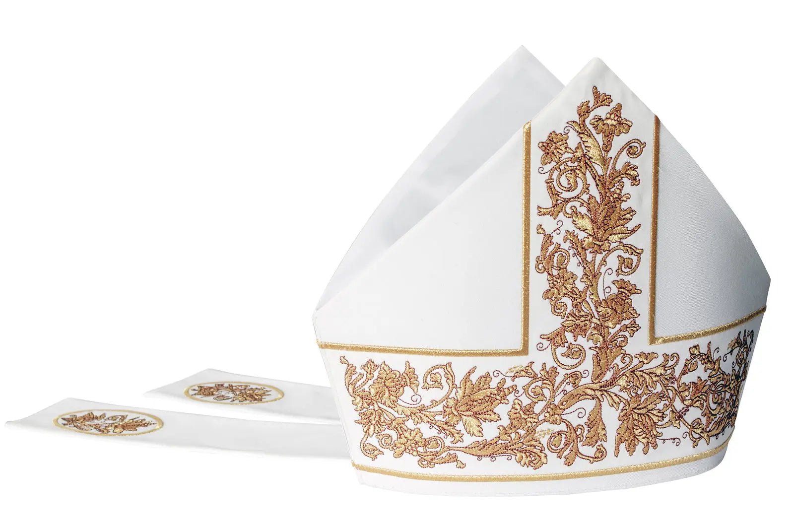 Mitre richement brodée
