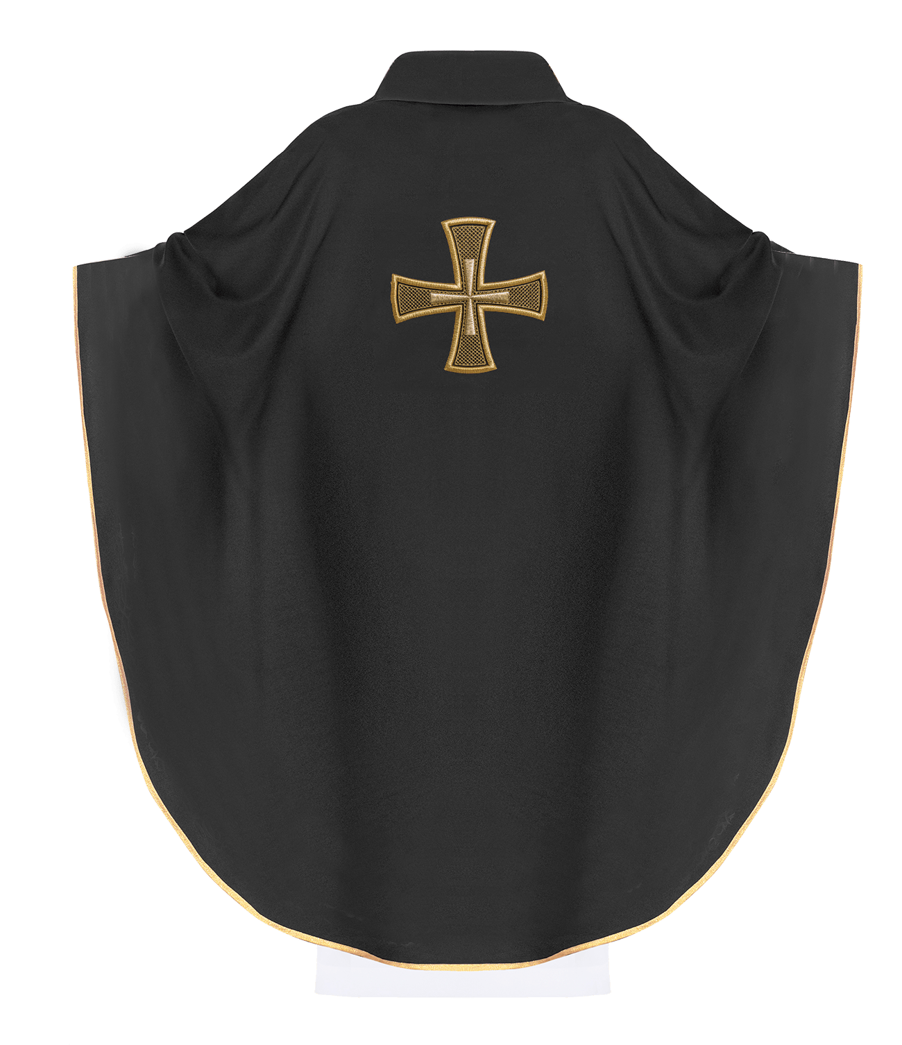 Ornat haftowany IHS Czarny