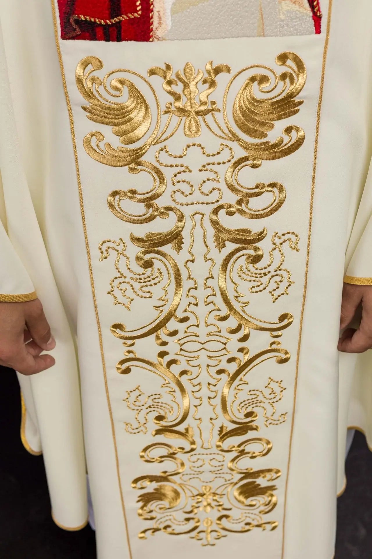 Chasuble avec une image du pape Jean-Paul II