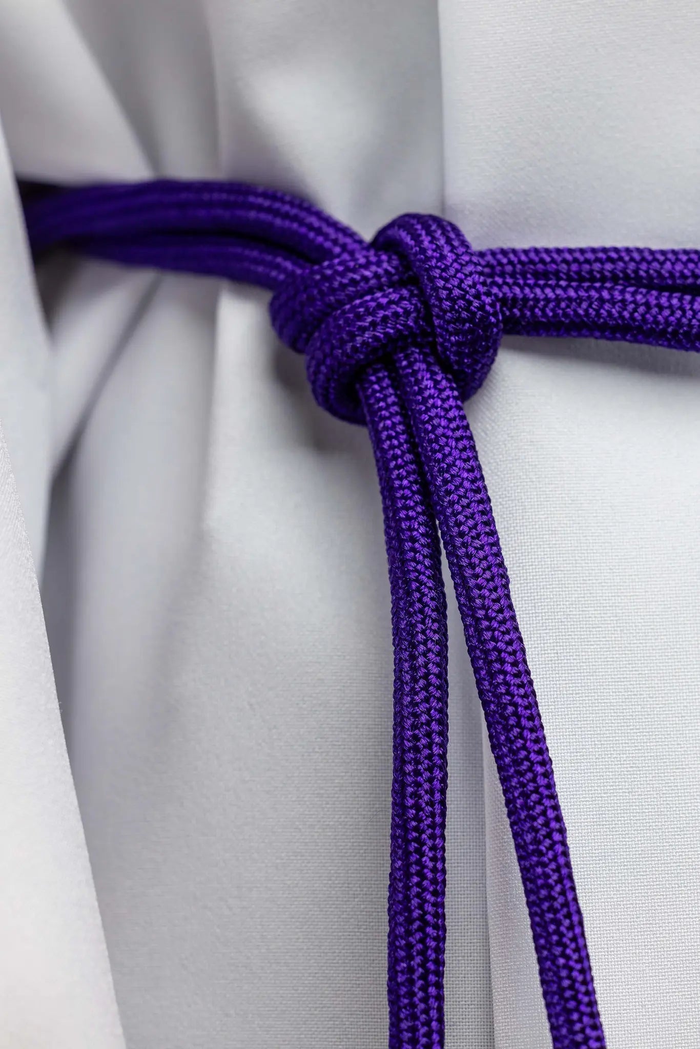 Purple Liturgical Cincture with Tassels - HAFTINA ATELIER