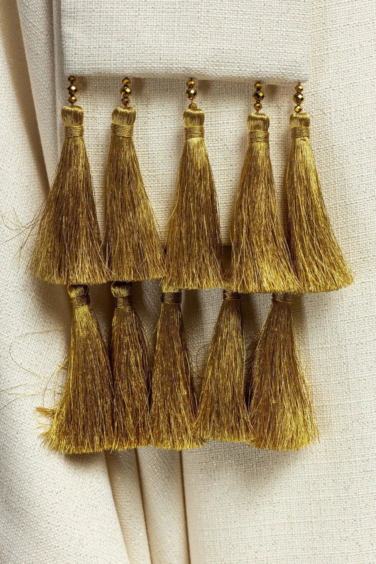 Chasuble artisanale avec pierres naturelles – Collection faite main 7002