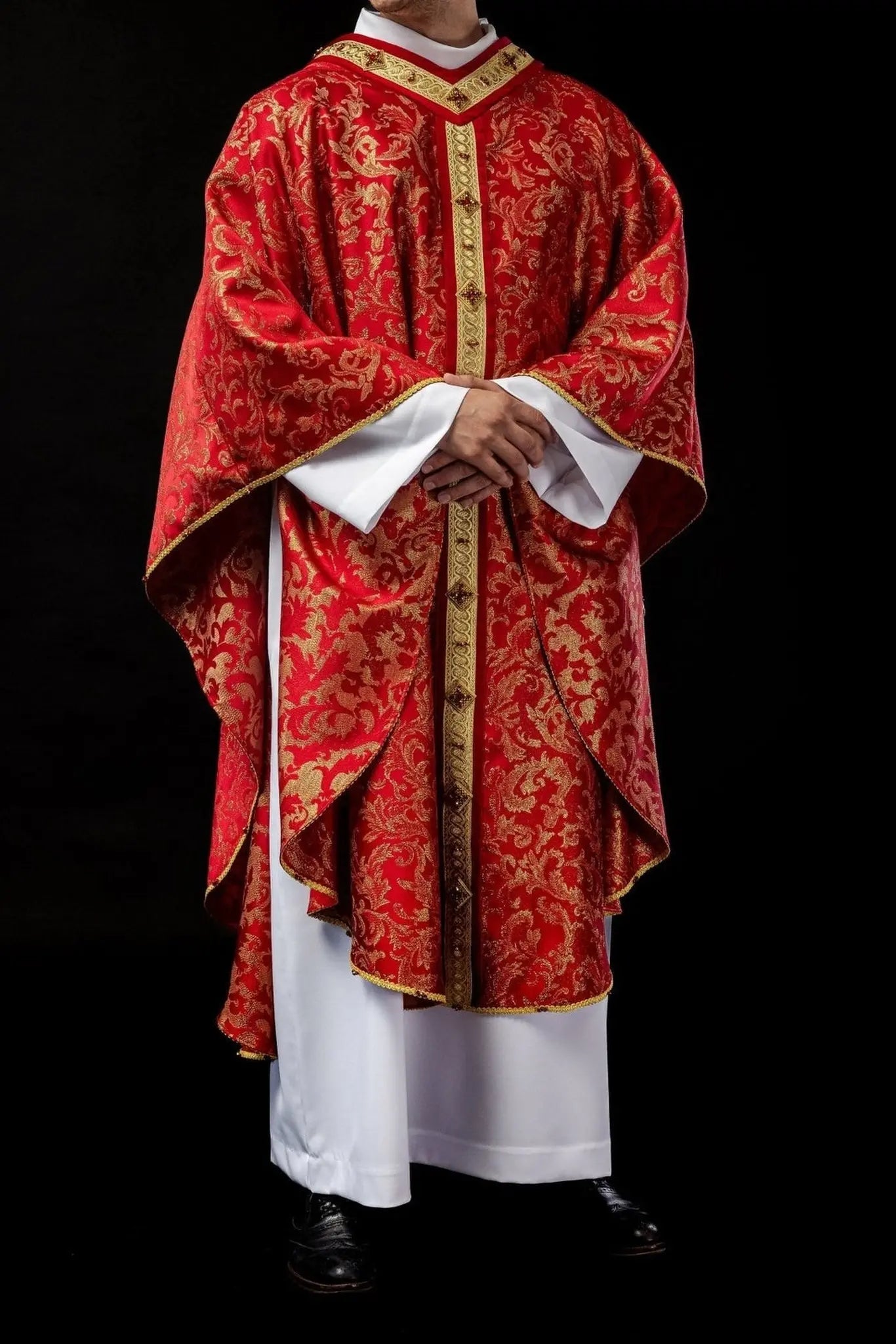 Chasuble faite main avec pierres naturelles – Collection Handmade 7003