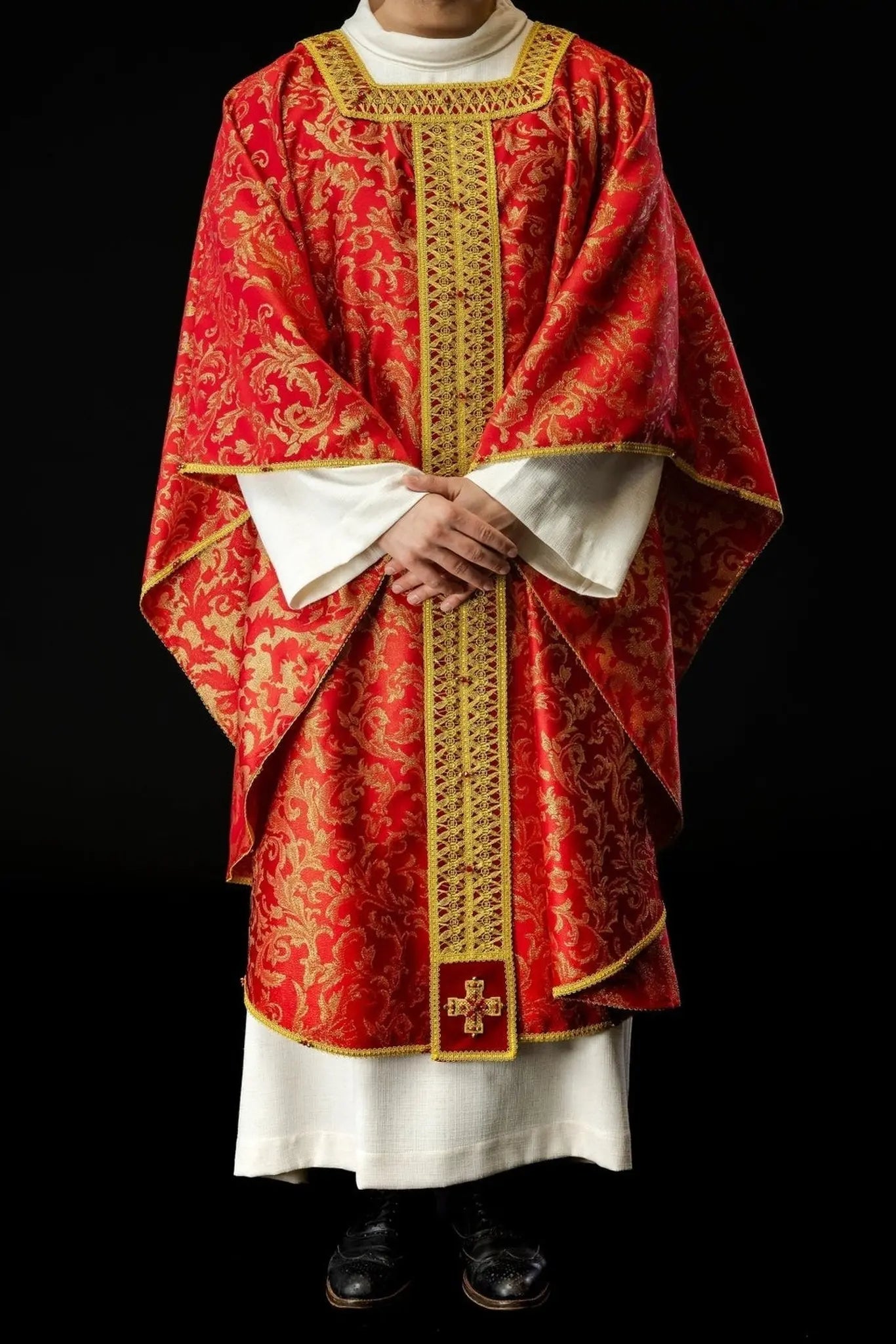 Chasuble faite main avec pierres naturelles – Collection Handmade 7009