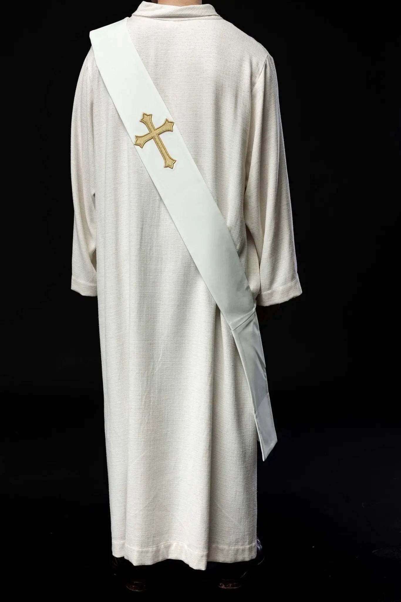 Étole diaconale Croix