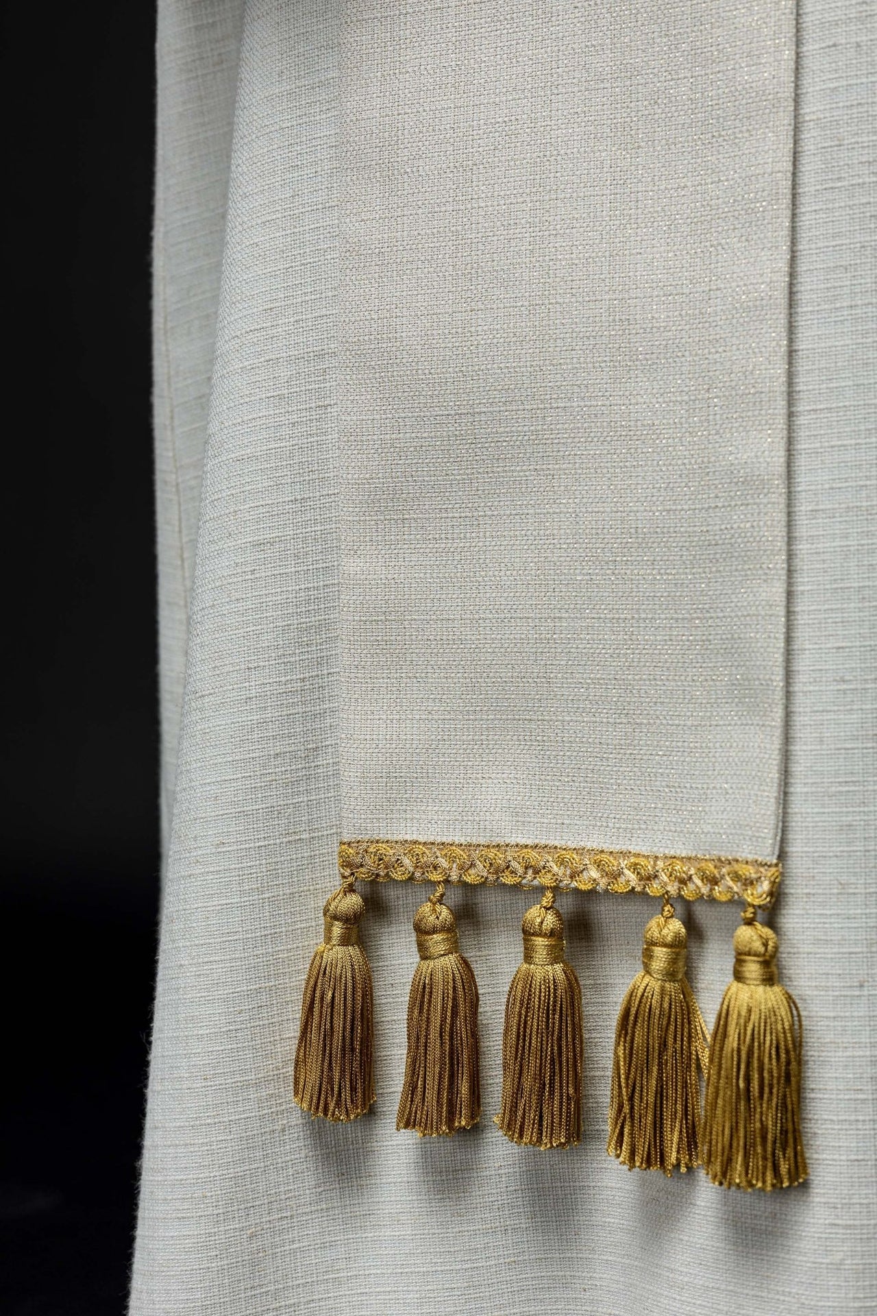 Stuła haftowana z symbolem Maryjnym