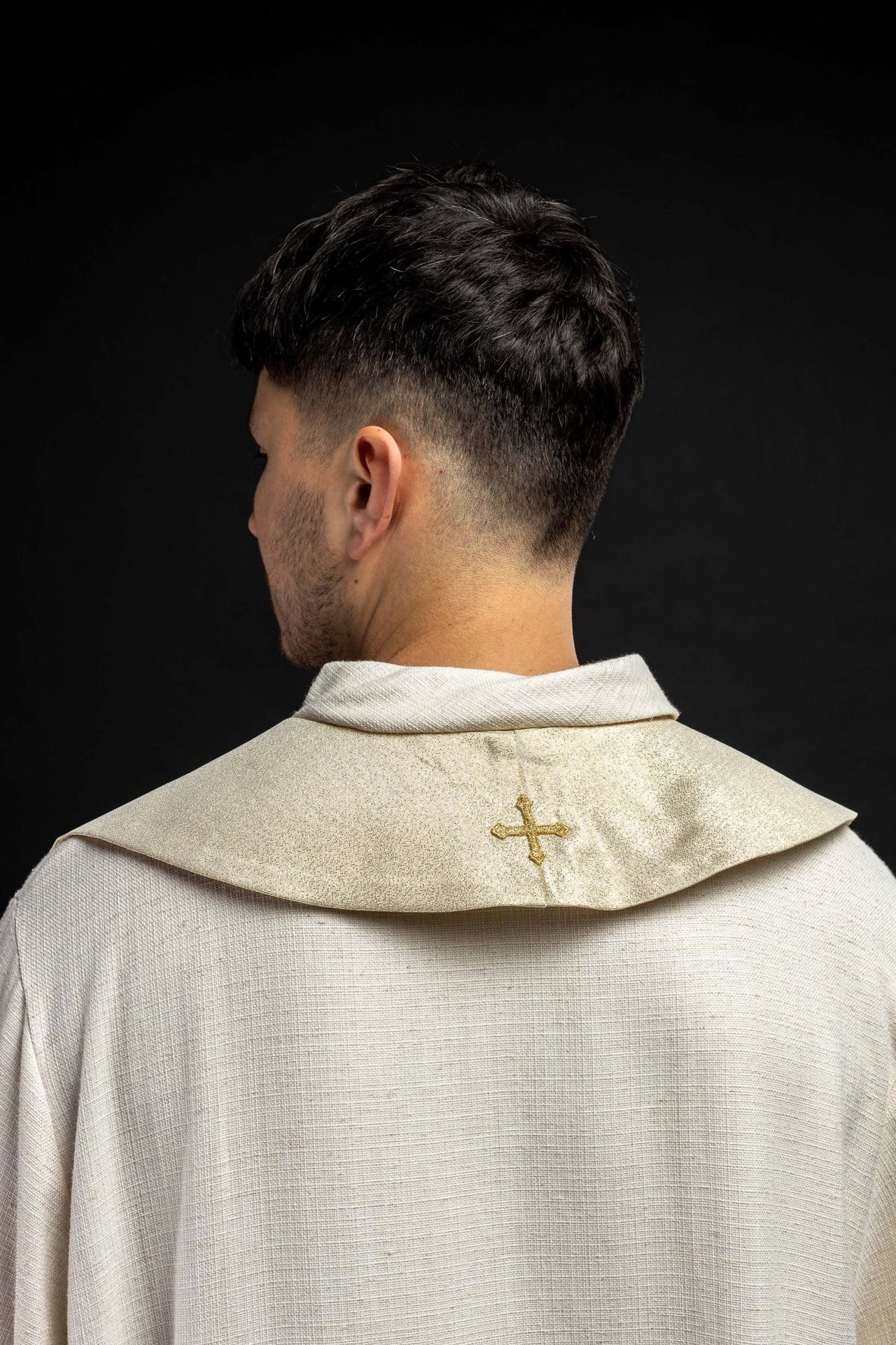 Stuła kapłańska złota haftowana