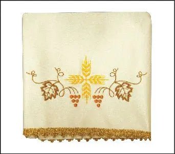 Voile de calice avec bordure dorée