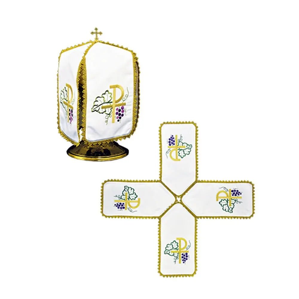 Voile pour calice avec broderie de la croix