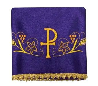 Ensemble de voiles colorés pour calice avec motif PAX