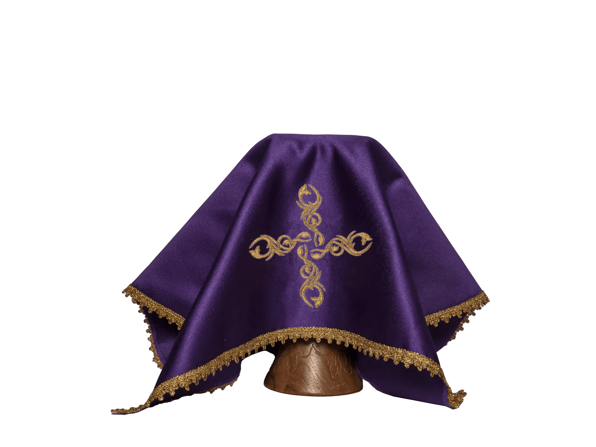 Ensemble de voiles pour le calice en quatre couleurs liturgiques