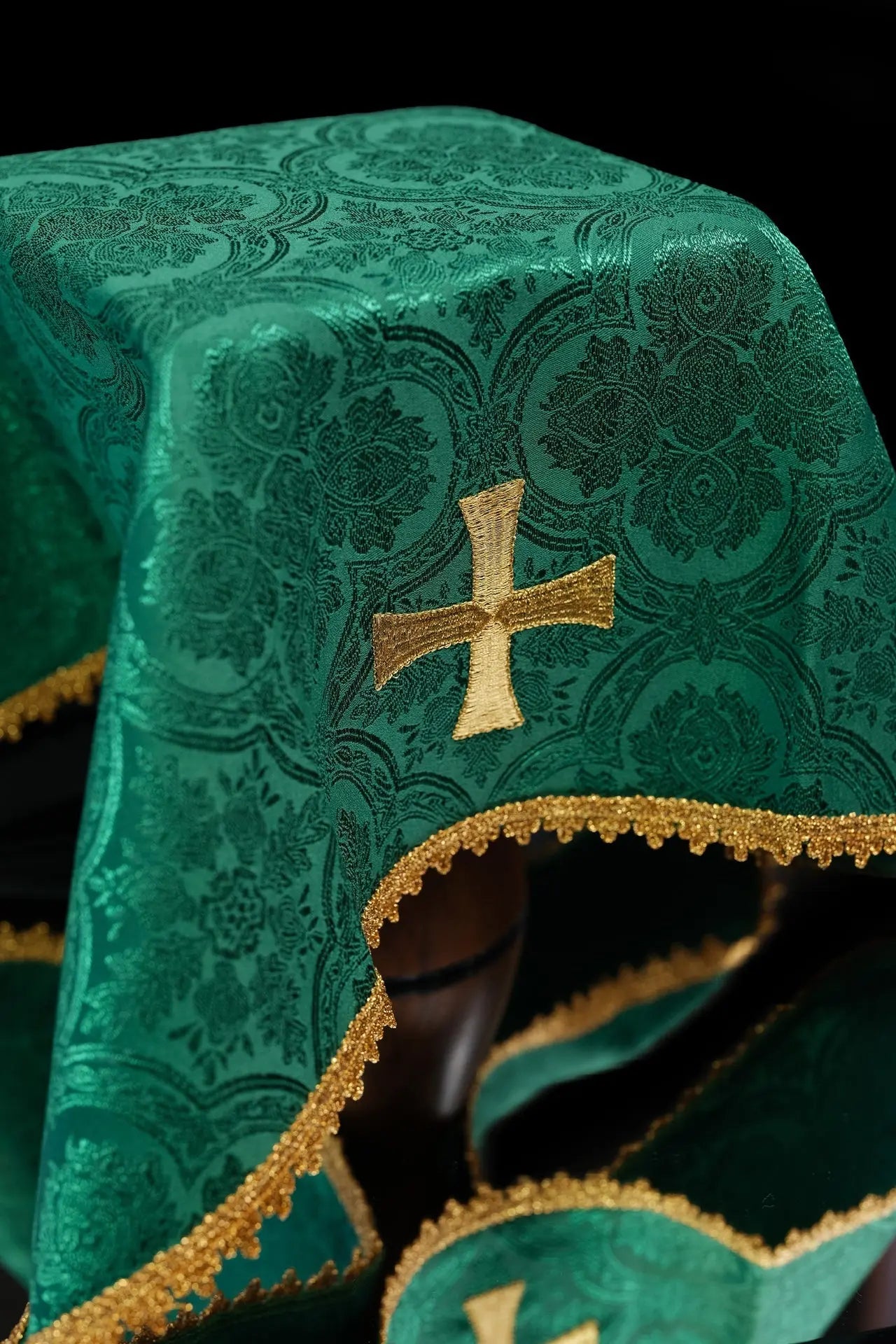 Ensemble de voiles de calice en quatre couleurs liturgiques